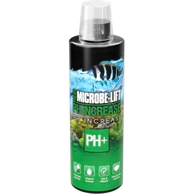 Imagen de Microbe Lift Aumento del pH 473 ml rápido y Seguro Valor para acuarios de Agua Dulce, Incluyendo electrolitos, Puede Utilizarse eficazmente.
