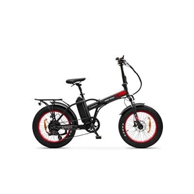 Imagen de Argento Foldable E Bike Mini MAX GT Red