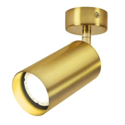 Imagen de ZMH Foco de techo LED Aplique lectura pared Casquillo GU10 giratorio 360 Lámpara cama Flexlight (Bombilla NO Incluida)