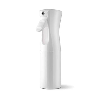 Imagen de Uervoton Botella Pulverizador Agua Peluqueria Fina Niebla Continuo Recargable Vacío spray Rizos pulverizar para Pelo Cara Plantas, 160ml Blanco