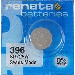 Imagen de Renata 396 SR726 W óxido de Plata Pila Reloj, 1,55 V