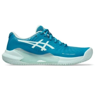 Imagen de Asics GEL Challenger Zapatillas de tenis para tierra batida, Mujer, Talla: 42.5, Teal blue/soothing sea Zapatos
