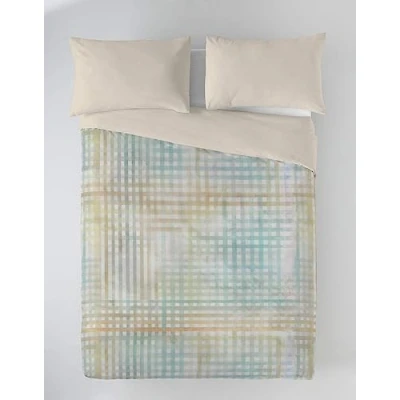 Imagen de NATURALS ICEHOME Funda Nordica Cama 90, 100% Algodón, Juego de para edredon 150x220 cm + 1 Almohada 45x110, Areu