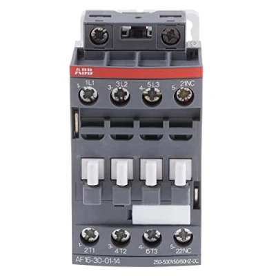 Imagen de Abb entrelec a frctlp Contactor auxiliar af16 30 01 3 polos 250 500v corriente alterna/corriente conti