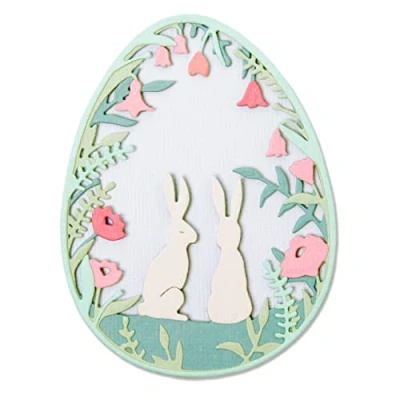 Imagen de Sizzix Set de Troqueles Thinlits 12 pzas 664358 Primavera en Capas by Sophie Guilar, Plástico Papel, Multicolor, Talla única