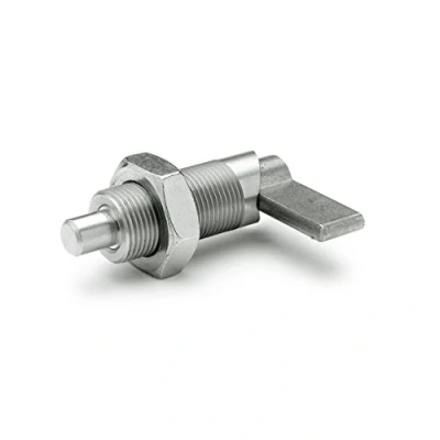 Imagen de ganter Norma Elementos Rast cerrojo GN 612 10 pernos Diámetro: mm, 1 pieza, plateado, M20X1,5 AK NI