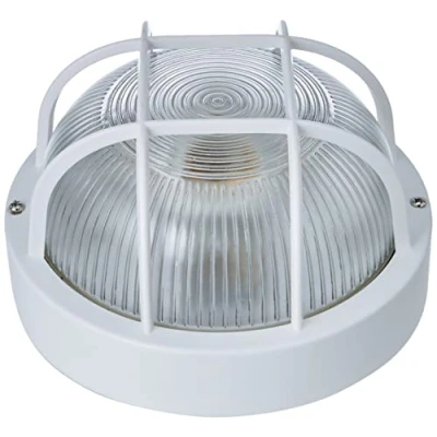 Imagen de APLIQUE REDONDO BLANCO IP54 E27 MAX40W