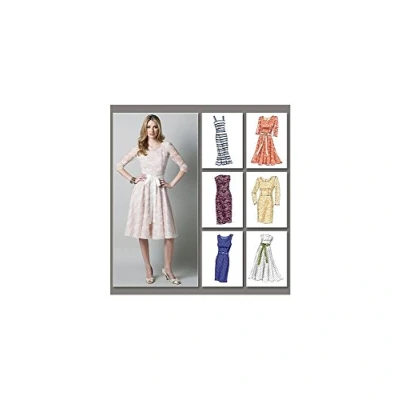 Imagen de Vogue Patterns V8766 Patrones de Costura para Vestidos Mujer (Talla AA: 36 42)