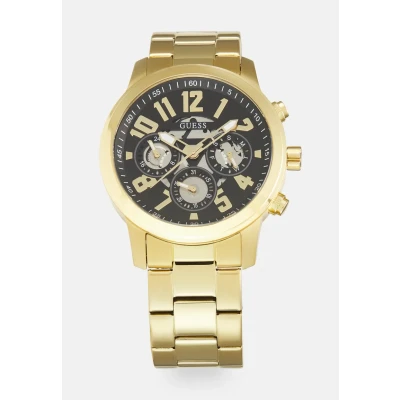 Imagen de Guess Parker Reloj Black sunray/goldcoloured, Hombre, Talla: One Size, sunray/gold coloured