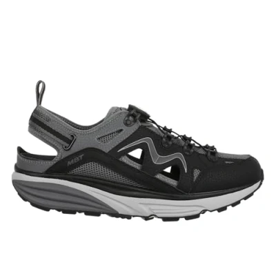 Imagen de MBT Kinabalu 19 Calzado Deportivo con Aberturas para Hombre. Zuecos Deporte Estilo Moderno. Fisiológico de Confort y Estabilidad Suela Curva. Sneakers Verano. Color Negro
