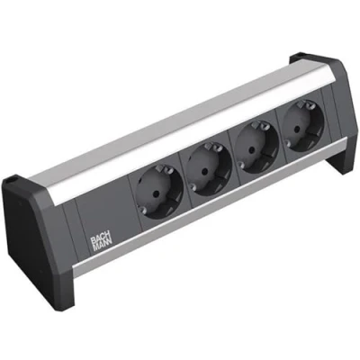 Imagen de Bachmann desk Regleta 4x schukos