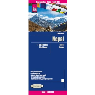 Imagen de Nepal 1:500.000 impermeable: reiß und wasserfest (world mapping project)