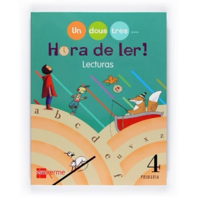 Imagen de Lecturas. Hora de ler! Un, dous, tres... 4 Primaria (SIN COLECCION)