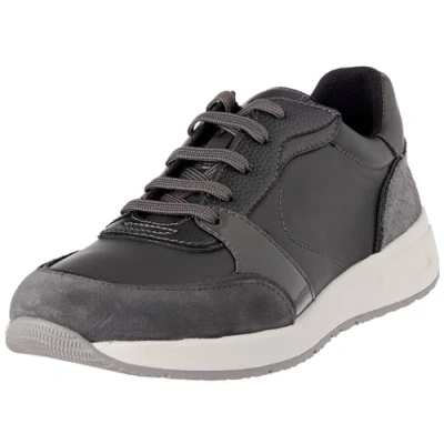 Imagen de Geox D Bulmya A, Zapatillas Mujer, Gris Oscuro, 42 EU