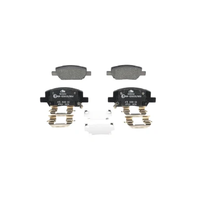 Imagen de ATE 13.0460 5554.2 Juego de pastillas freno con avisador acústico desgaste Chapa antichirridos accesorios HYUNDAI: i10 III Hatchback