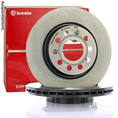 Imagen de BREMBO COATED DISC LINE 09.9598.11 Disco de freno 294 26 5 ventilación interna revestido altamente carbonizado con tornillos HYUNDAI: Santa Fe I