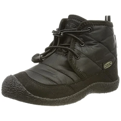 Imagen de Keen Howser II Chukka WP Unisex Zapatillas de senderismo para niños, Talla: 29, Black Tela