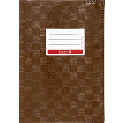 Imagen de Baier &amp; Schneider Sobrecubierta para libros y cuadernos tamaño A4, 21,5 x 30,7 cm, color marrón