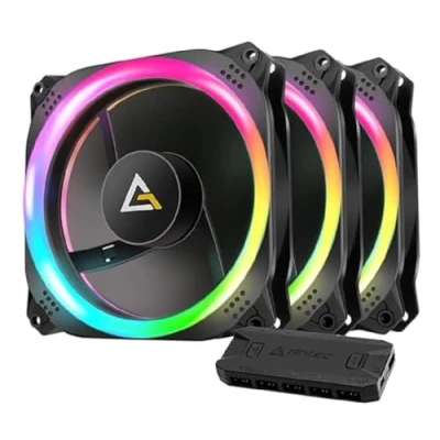 Imagen de Antec Prizm 120 ARGB 3+2+C Carcasa del Ordenador Ventilador de PC (Carcasa Ordenador, Ventilador, 12 cm, 2000 RPM, 32,6 dB, 45,03 cfm)