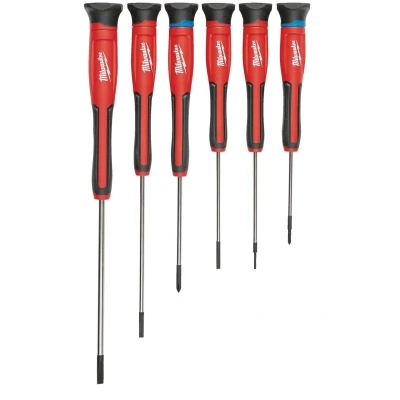 Imagen de MILWAUKEE 4932471869 Kit de atornilladores 6 PH00, PH0, SL1.6, SL2, SL3.2, SL4