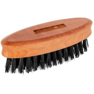 Imagen de REMOS Cepillo para barbas con cerdas de jabalí madera peral local