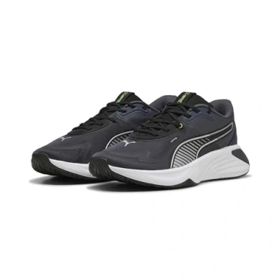 Imagen de Puma PWR Hybrid TR Unisex Zapatillas de entrenamiento, Talla: 39, Galactic gray/black/green glare Zapatos