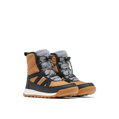Imagen de Sorel Youth Whitney II PLUS LACE WP Unisex Botines con cordones para niños, Talla: 36, Elk/black Zapatos