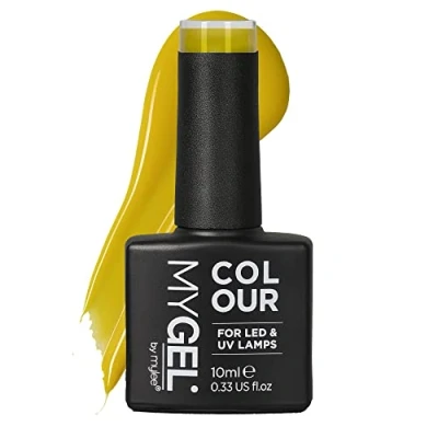 Imagen de MYLEE Esmalte de Uñas en Gel Semipermanente 10 ml [Buttercup ] UV/LED Nail Art Manicure Pedicure para Uso Profesional y Doméstico Larga Duración Fácil Aplicar