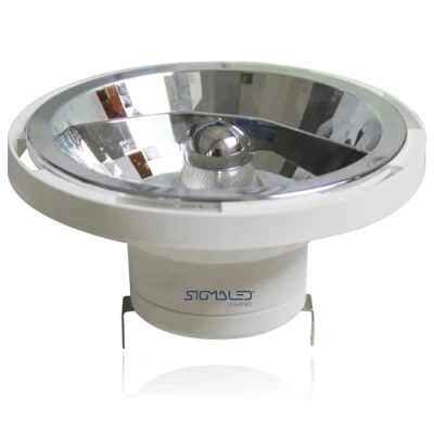 Imagen de Sigmaled lighting, FOCO led AR111 G53 14W (=120W halógeno), 1050 lúmenes, blanco Natural 4000K, 12V AC/DC, Bombilla