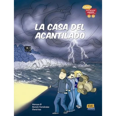Imagen de La casa del acantilado: Comics Para Aprender Espanol: Levels A1 &amp; A2 (SIN COLECCION)