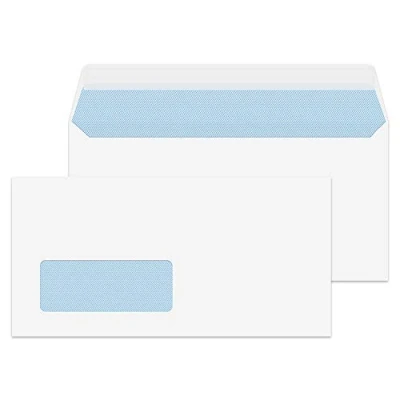 Imagen de Purely Everyday 23884 Sobres autoadhesivos con ventana (DL, 110 x 220 mm, 500 unidades), color blanco