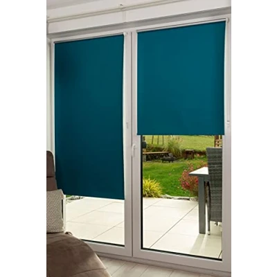 Imagen de K home Klemmfix 54000 6 Estor Opaco (90 x 150 cm), Color Azul