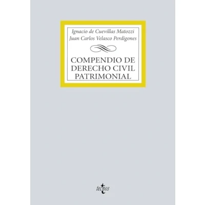 Imagen de Compendio de Derecho Civil patrimonial (Derecho Biblioteca Universitaria Editorial Tecnos)