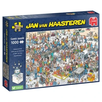 Imagen de Diset Puzzle Meisterschaft Finale (Van Haasteren) (1000 Teile) Papá Noel, Multicolor, 68x49cm (20067)