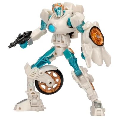Imagen de Transformers EarthSpark Deluxe Class Terran Thrash Figura de acción robot 5 pulgadas, se convierte en 22 pasos, juguetes interactivos para niños niñas 6 años adelante