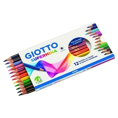 Imagen de Giotto Supermina 12pieza(s) Lápiz (12 pieza(s)) , Modelos/colores Surtidos, 1 Unidad