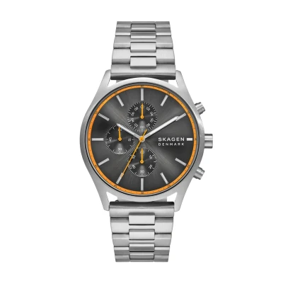 Imagen de Skagen Holst Cronógrafo silvercoloured, Hombre, Talla: One Size, Silver coloured