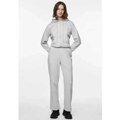 Imagen de PIECES Pcchilli HW Wide Sweat Pants Noos BC Pantalones, Gris Claro, XS para Mujer