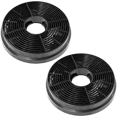Imagen de SPARES2GO Filtro de carbón carbono compatible con campana extractora CIARRA CBCB6 CBCB9 CBCS6 CBCS9 (paquete 2)