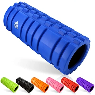 Imagen de The Glowhouse ActivNRG Rodillo de Espuma para Tejido Profundo, Masaje Muscular, Punto gatillo y Terapia Muscular (Azul)