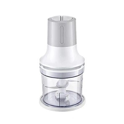 Imagen de Melchioni Family Picadora Eléctrica BLADE, con 2 Velocidades, 260W, 4 Cuchillas de Acero, Ahorro Espacio, Vaso Contenedor 500 ml, Base Antideslizante