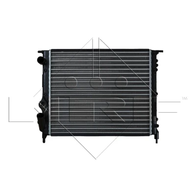 Imagen de NRF 58786 Radiador, refrigeración del motor Aluminio 430 377 32 Aletas unidas mecánicamente RENAULT: CLIO 1, 19 I Chamade, II Chamade