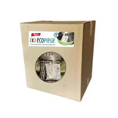 Imagen de Kit con Masilla para 10 Collares Control de Procesionaria del Pino Remi Hogar Collar Anti orugas Protección y Eliminación Eficaz Ecológico Reutilizable