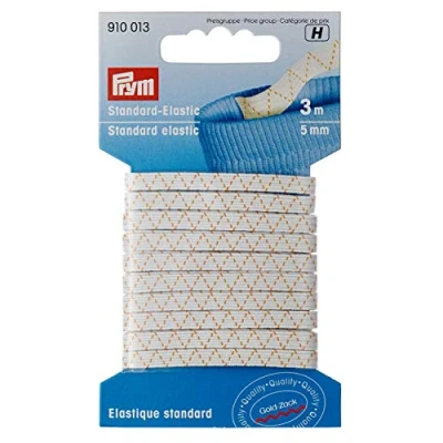 Imagen de Prym Elastic, White, 5 mm, weiß, 3 m