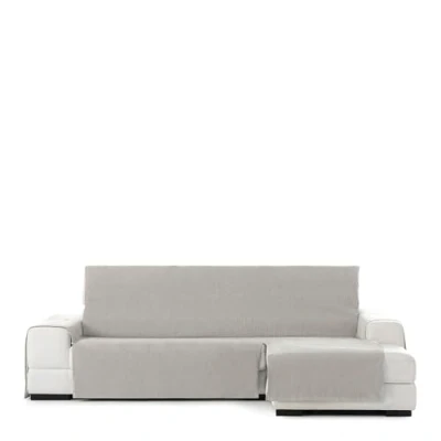Imagen de Eysa Rabat Funda de chaisse longue práctica, derecha vista frontal, color 56/Gris Claro, 240 cm