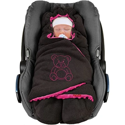 Imagen de ByBoom Manta de invierno para bebés, universal, silla bebé, asiento coche, por ejemplo, Maxi Cosi, Romanos, cochecito, cochecito o cuna