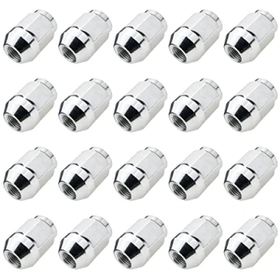 Imagen de 20 tuercas cerradas M12 x 1,25 36 mm para llantas de acero y aleación galvanizadas SW19