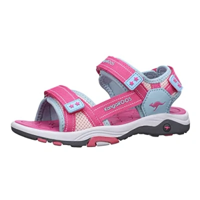 Imagen de KangaROOS K Leni Kira, Sandalia Mujer, Blue Sky Daisy Pink, 40 EU