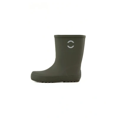 Imagen de Mikk line botas de goma para niños lluvia forradas impermeables y niños, Verde oliva, 28 EU