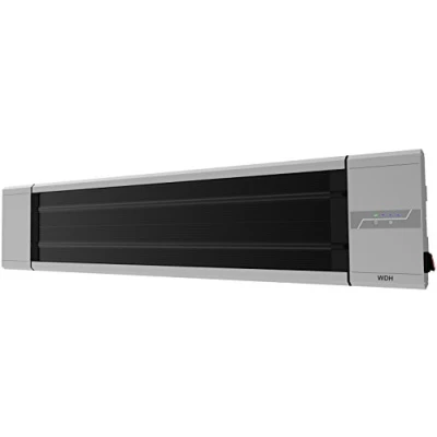 Imagen de Aktobis calefactor radiante oscuro WDH 180DS innovador SIN generación de luz fabricado en material robusto con 2.400 W